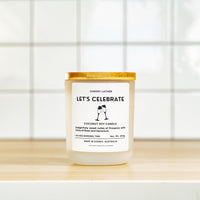 Lets Celebrate Bath Candle