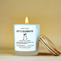 Lets Celebrate Bath Candle