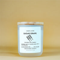 Sugar Grape Bath Candle