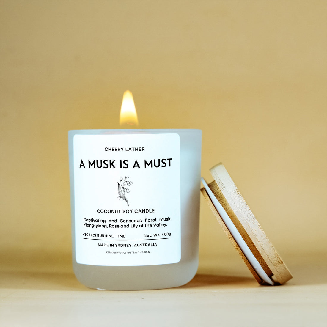 A Musk Is A Must Bath Candle