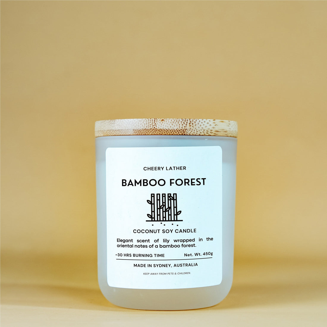 Bamboo Forest Bath Candle