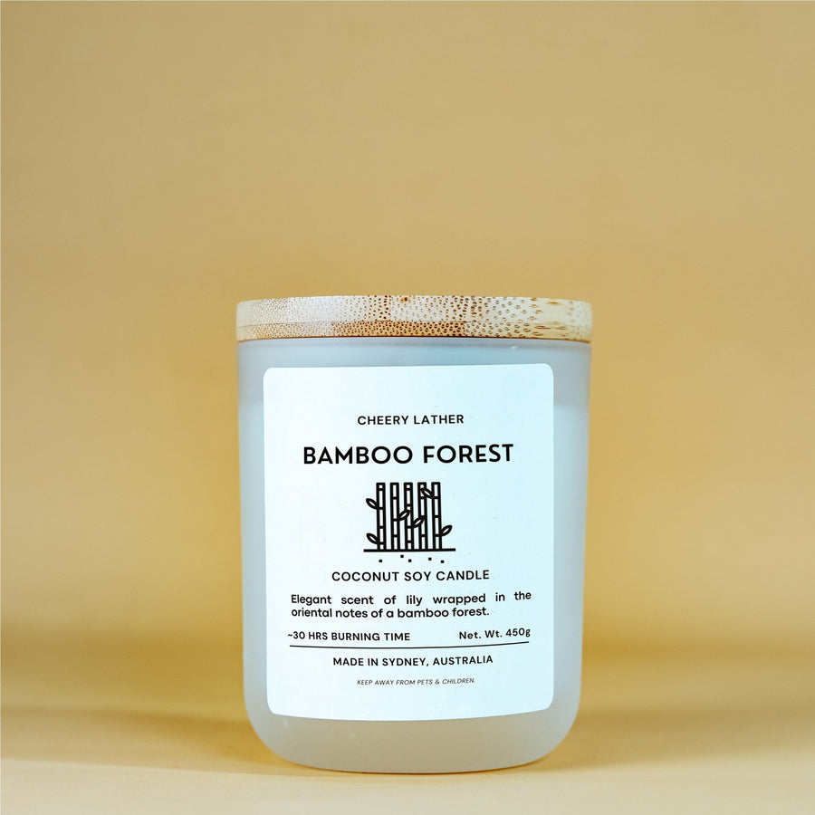 Bamboo Forest Bath Candle