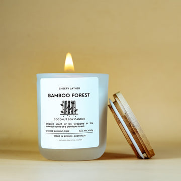 Bamboo Forest Bath Candle