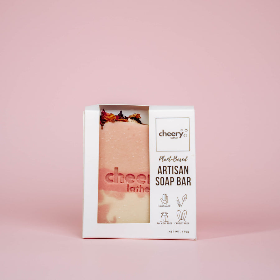 Strawberry Champagne Artisan Soap Bar