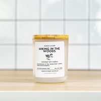 Hiking In The Woods Bath Candle