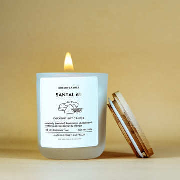 Santal 61 Bath Candle