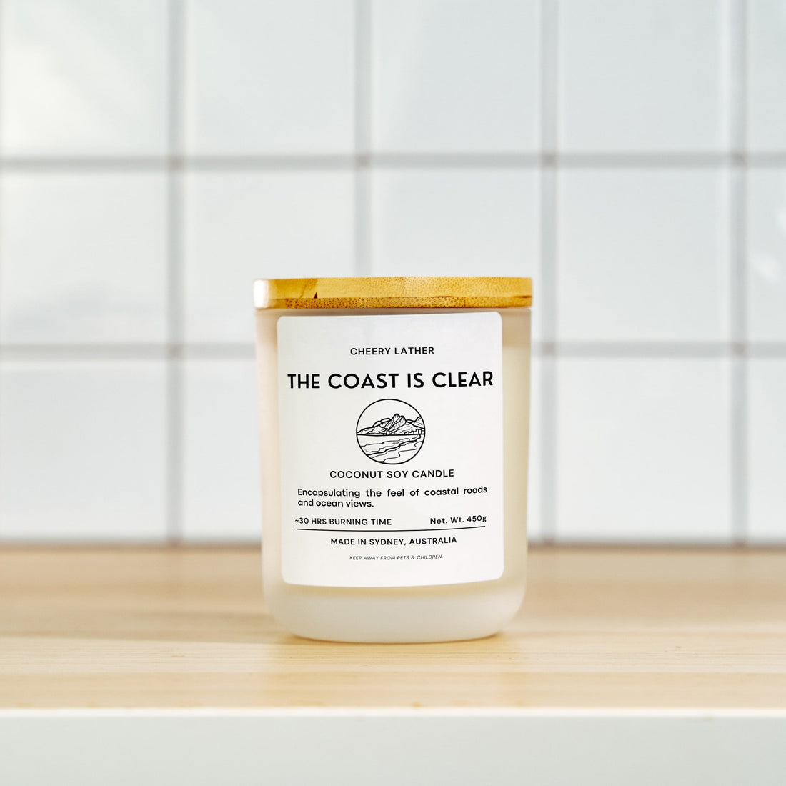 The Coast Is Clear Bath Candle