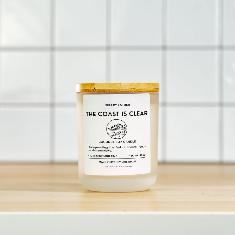The Coast Is Clear Bath Candle