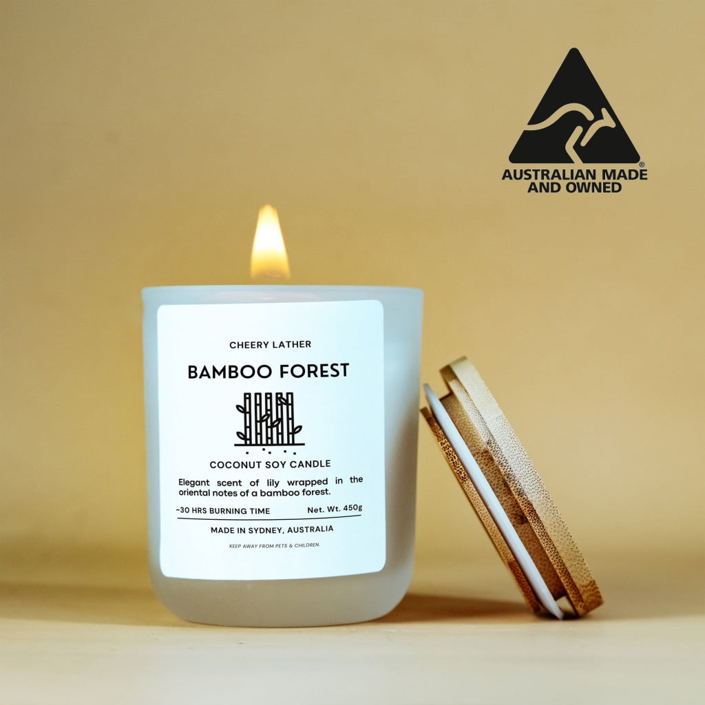 Bamboo Forest Bath Candle