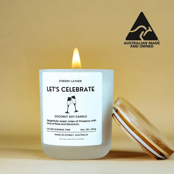 Lets Celebrate Bath Candle