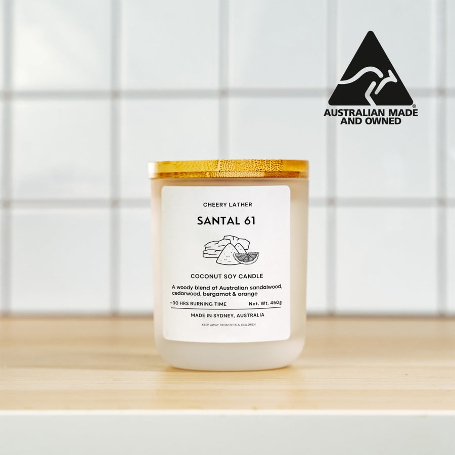 Santal 61 Bath Candle