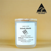 Sugar Grape Bath Candle