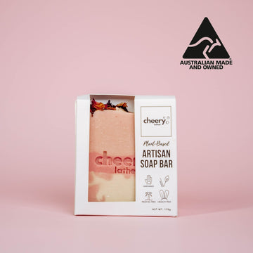 Strawberry Champagne Artisan Soap Bar